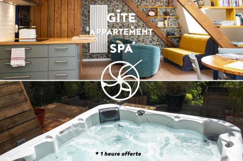 Ty Puns - Gîte cosy et calme avec spa et jardin : Appartements proche de Plourin-lès-Morlaix