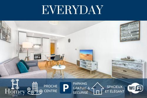 HOMEY EVERYDAY - New / Free Parking : Appartements proche de Cranves-Sales