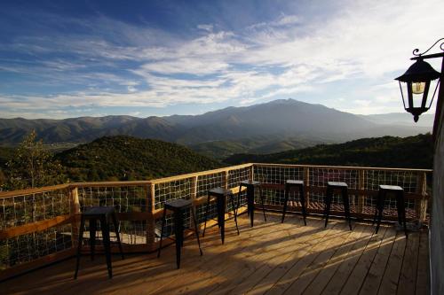 Maison chaleureuse avec vue imprenable : Maisons de vacances proche de Los Masos