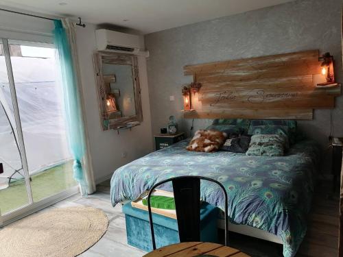 Room in Guest room - logement prive cosy et chaleureux equipe dune Chambre Avec Spasauna : Maisons d'hotes proche de Saint-Tricat