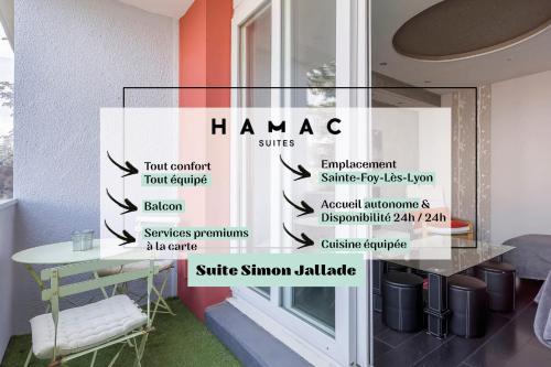 Hamac Suites - Simon Jallade - 4 people : Appartements proche de Messimy