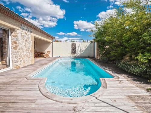 Belle villa moderne 3 chambres, jardins terrasse piscine : Villas proche de Saint-Jean-de-Barrou