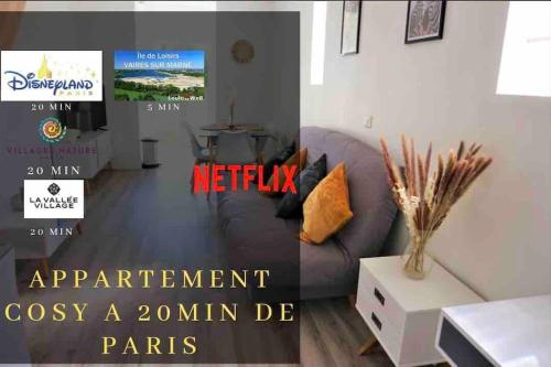 Appartement duplex proche Disney et PARIS : Appartements proche de Champs-sur-Marne