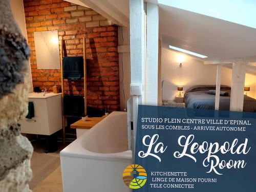 Leopold Room 30m2 Hyper centre, Netflix & Wi-fi : Appartements proche de Châtel-sur-Moselle