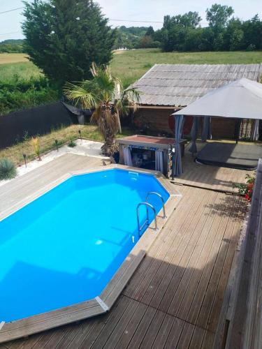 Appartement d'une chambre avec piscine privee jacuzzi et terrasse a Aiguillon : Appartements proche de Thouars-sur-Garonne