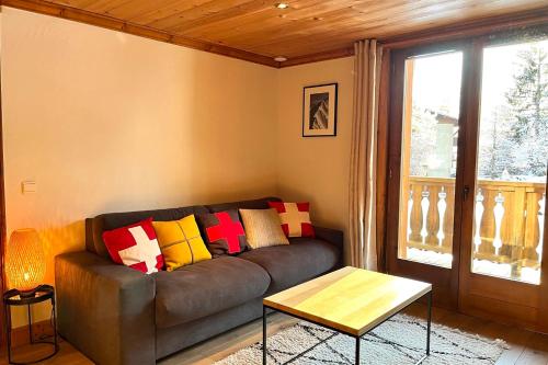 Chic And Cosy Apt With Balcony In Megeve : Appartements proche de Megève