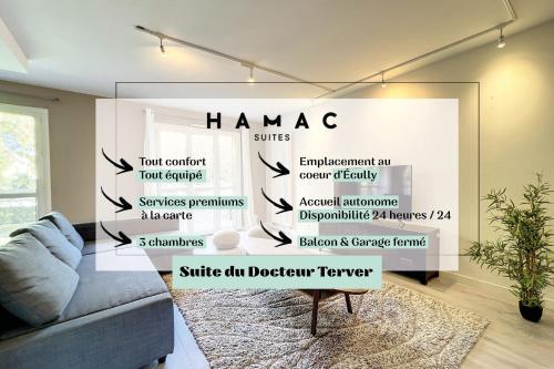Hamac Suites - Docteur Terver - 6 people : Appartements proche de Saint-Genis-les-Ollières