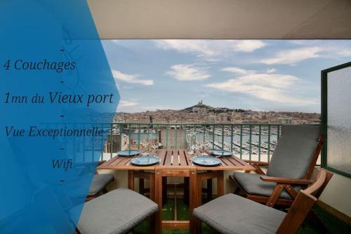 Terrace Apartment Old Port Exceptional View : Appartements proche du 2e Arrondissement de Marseille