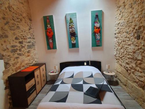 Maison en cœur d'Hérault, 25min des plages, wifi linge inclus : Maisons de vacances proche de Nizas