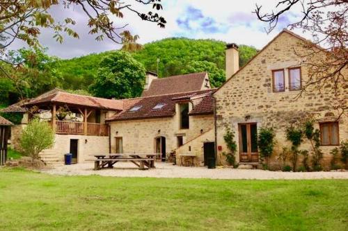 Les Paroules - Luxury Dordogne - Holiday Farmhouses. : Villas proche de Cénac-et-Saint-Julien