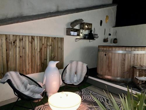 Cocoon Appart , son bain nordique en toute saison : Appartements proche de Castelnau-de-Guers