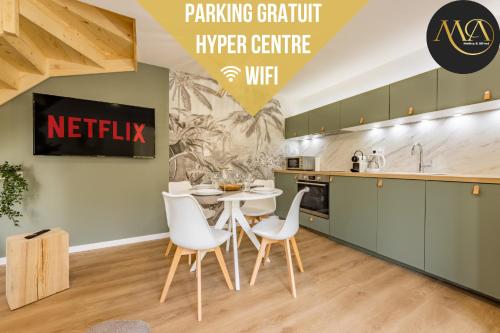 Le Green Duplex - Netflix - Melina & Alfred : Appartements proche de Mauvaisin