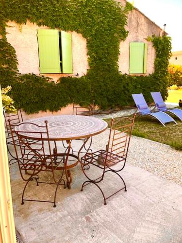 Gîte climatisé avec piscine aux portes d'Uzès : Maisons de vacances proche de Serviers-et-Labaume