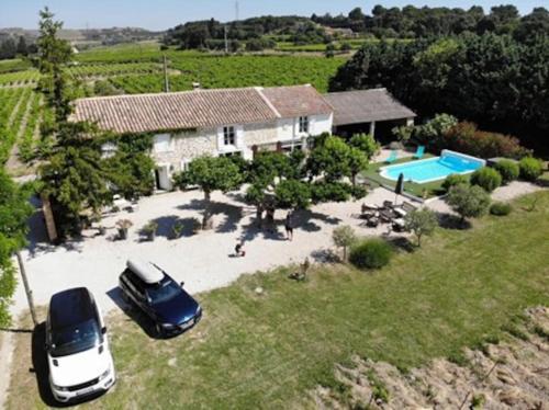 Mas des Coudoulières avec piscine à usage exclusif : Maisons de vacances proche de Lirac