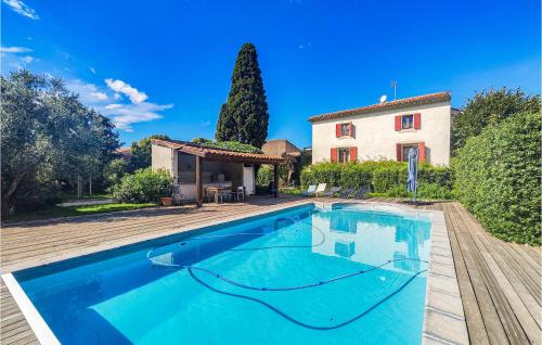 Nice Home In Laurens With Outdoor Swimming Pool, Heated Swimming Pool And Wifi : Maisons de vacances proche de Pézènes-les-Mines