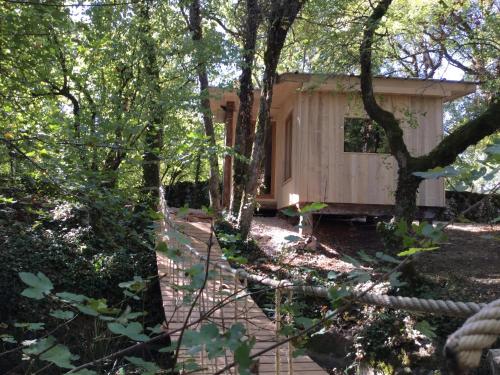 cabane lodge avec spa privatif : Lodges proche de Le Bouyssou