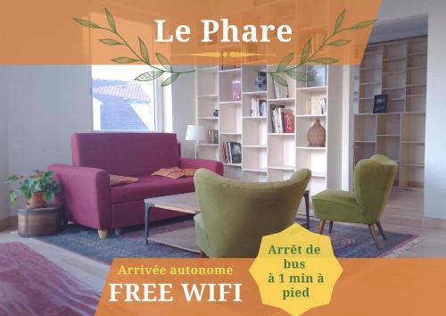 Le Phare - free WIFI - proche Strasbourg : Appartements proche de Bischheim