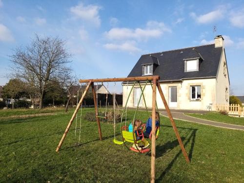 Maison familiale avec 9 couchages entre la Normandie et la Bretagne proche du Mt St-Michel : Maisons de vacances proche de Juilley
