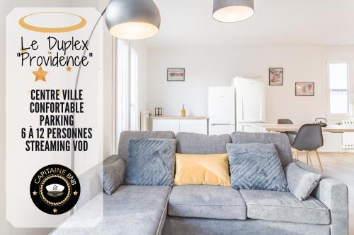 Duplex Providence - Idéal Groupe - Confort - Parking Privé : Appartements proche de Buchères