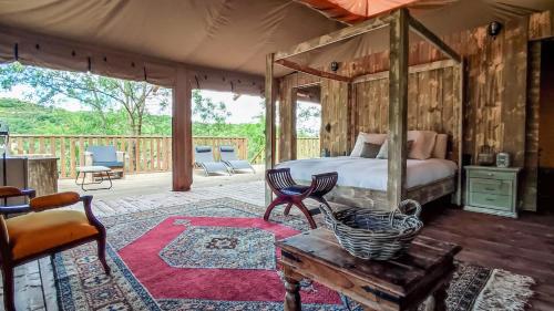 Orbis Boussagues : Tentes de luxe proche de Tauriac-de-Camarès