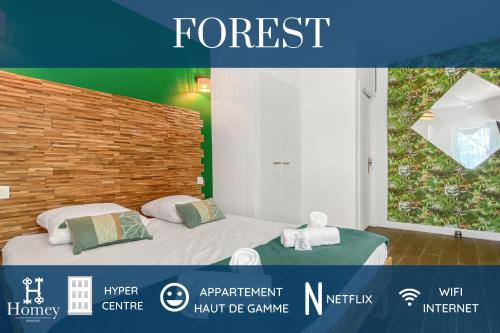 HOMEY Forest - Hyper-centre / Wifi / Netflix : Appartements proche de Ville-la-Grand