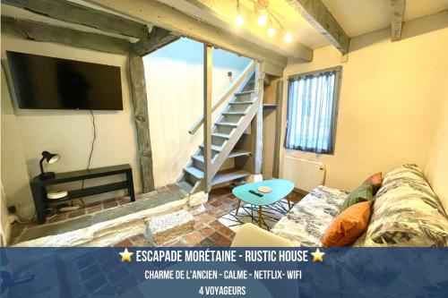 Escapade Morétaine - Rustic House : Appartements proche de Voulx