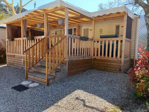 Mobil-home camping : Appartements proche de Beauchastel