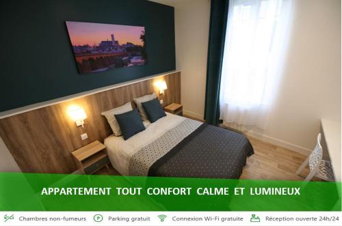 Appartements tout Confort - WIFI gratuit - Parking Gratuit Calme et Lumineux : Appartements proche de Chaulgnes