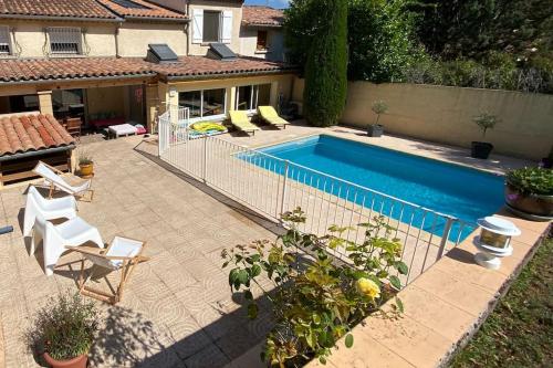 Maison de famille (piscine, jacuzzi et sauna) : Villas proche de Ginoles