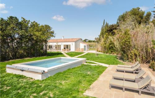Stunning home in Serignan with WiFi and 2 Bedrooms : Maisons de vacances proche de Vendres