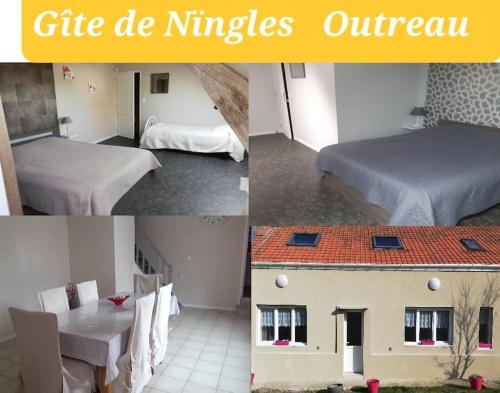 gite de Nïngles Outreau 6 personnes 2 chambres salle de bain chacune : Maisons de vacances proche de Saint-Étienne-au-Mont