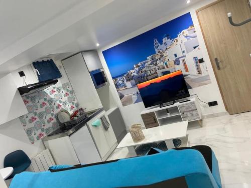 Santorini immersion /calme & cosy : Appartements proche d'Ablon-sur-Seine