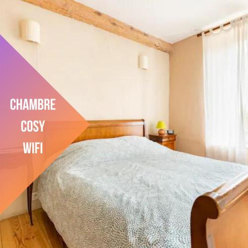 L-ourse - Chambre double - Cosy - Wifi : Maisons d'hotes proche de Comus
