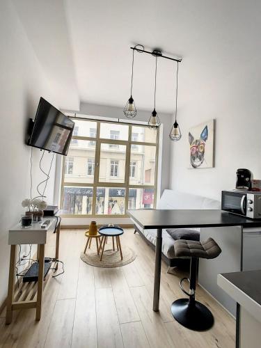 Grand Studio cosy spacieux centre-ville 4pers : Appartements proche de Ribemont