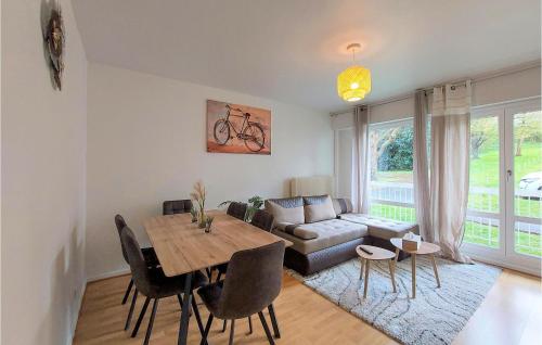 Nice Apartment In Montbliard With Wifi And 1 Bedrooms : Appartements proche de Voujeaucourt