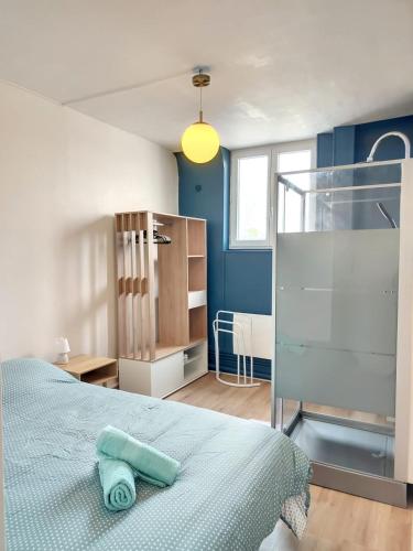 Sublime studio centre ville grand confort gare : Appartements proche de Mont-d'Origny
