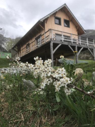 Chalet Gîte Magali de 2 à 12 pers : Maisons de vacances proche de Saint-Firmin