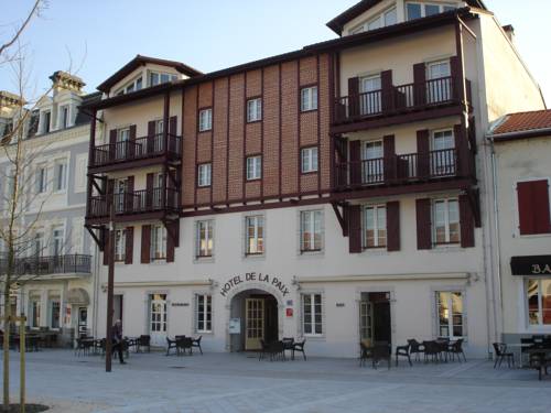 Hôtel-Restaurant de La Paix : Hotels proche d'Osserain-Rivareyte