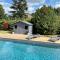 Maisons de vacances Property with heated pool near Deauville : photos des chambres