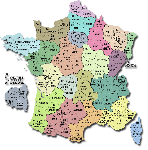 Carte De France Carte De France Avec D partements Carte De France Carte De France Avec D partements