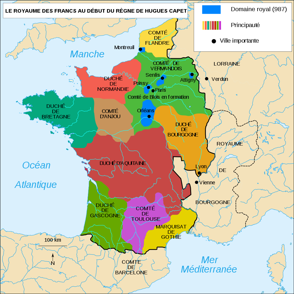 Resume la situation geographique de la france