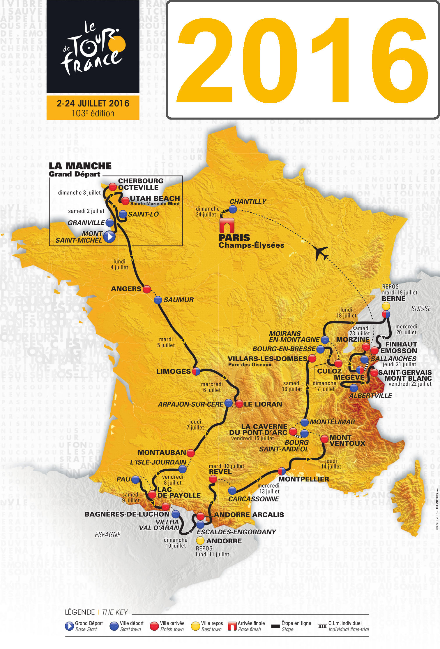 carte-tour-de-france-2016