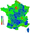 Carte France densité de population