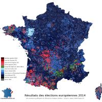 Carte élections européennes 2014