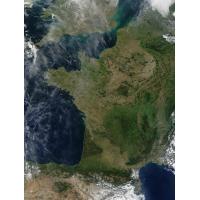 Image satellite de France du 29/09/2002