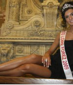 Miss France 2010 Marion Leoncini Miss Loire Forez