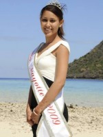 Miss France 2010 Elodie Anridhoini Miss Mayotte