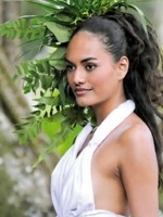 Miss France 2010 Puahinano Bonno Miss Tahiti