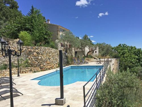 Beautiful Provencal villa with guest house and private pool panoramic view : Maisons de vacances proche d'Ampus