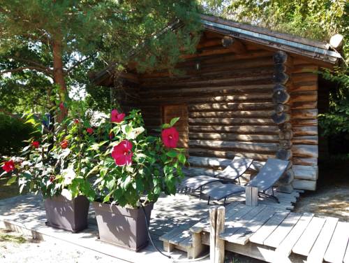 Log Cabin in the Loire Valley : Chalets proche de Saulgé-l'Hôpital